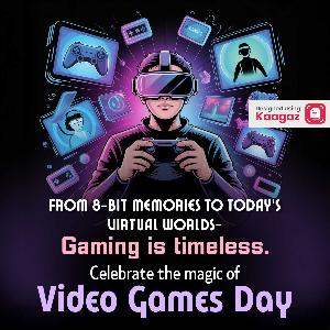National Video Games Day Posters picture